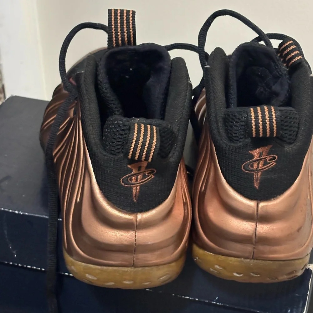 Nike Bronze Foamposite Shoes - Picture 3 of 4